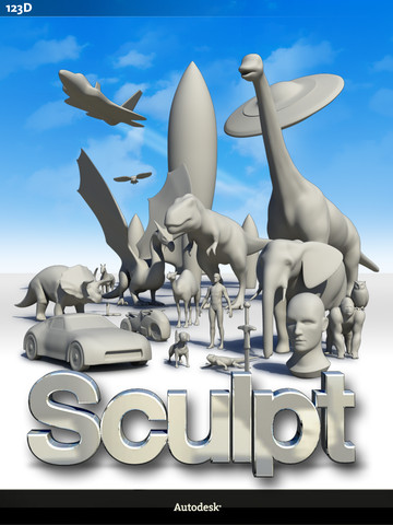 Autodesk's 123D Sculpt