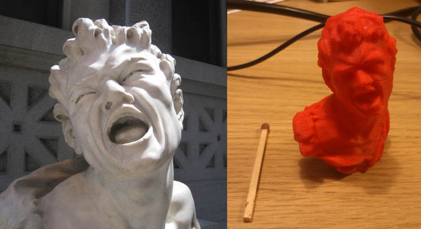 3D art from real art.