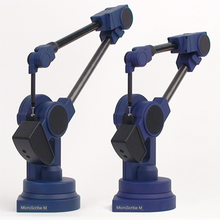 MicroScribe CMM portable 3D scanner