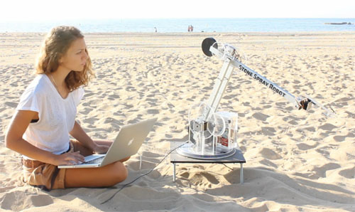 Stone Spray 3D Printer