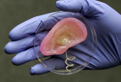 Princeton's 3D Printed Ear