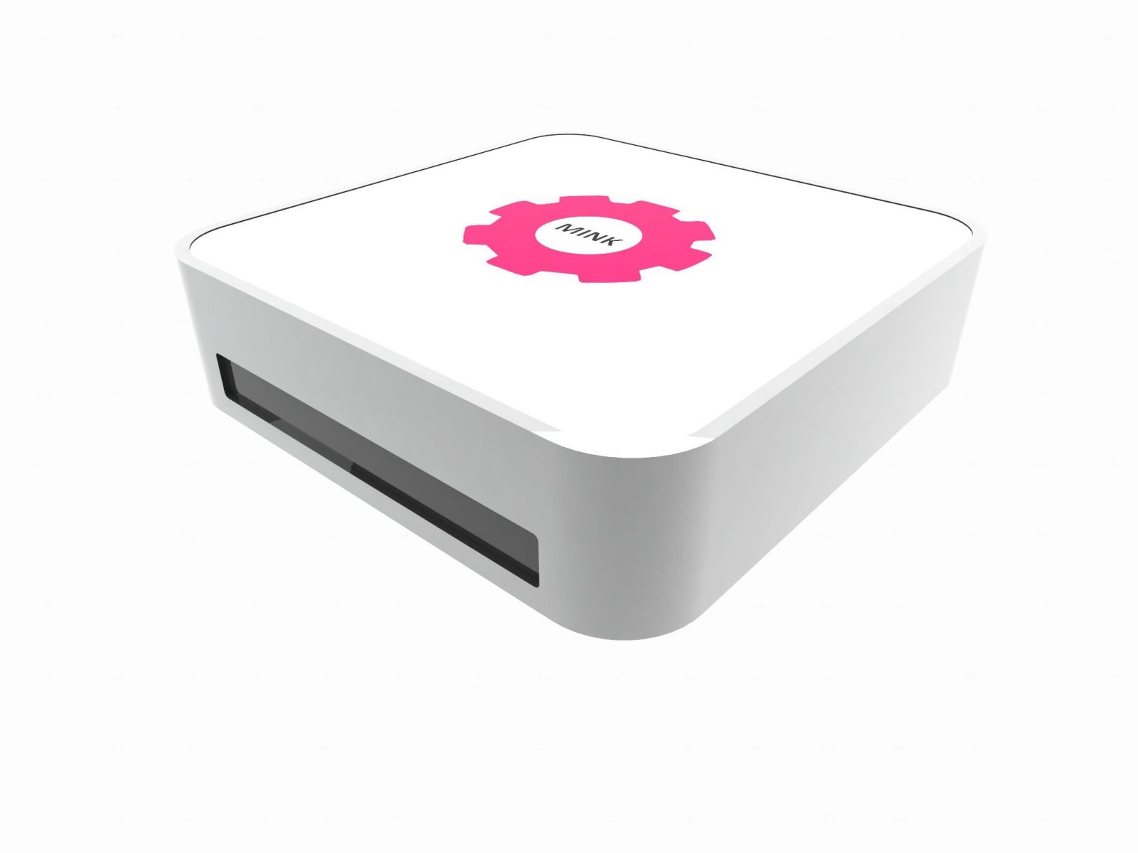 Digitally created image of how the finished Mink makeup printer might appear. Courtesy of Mink.