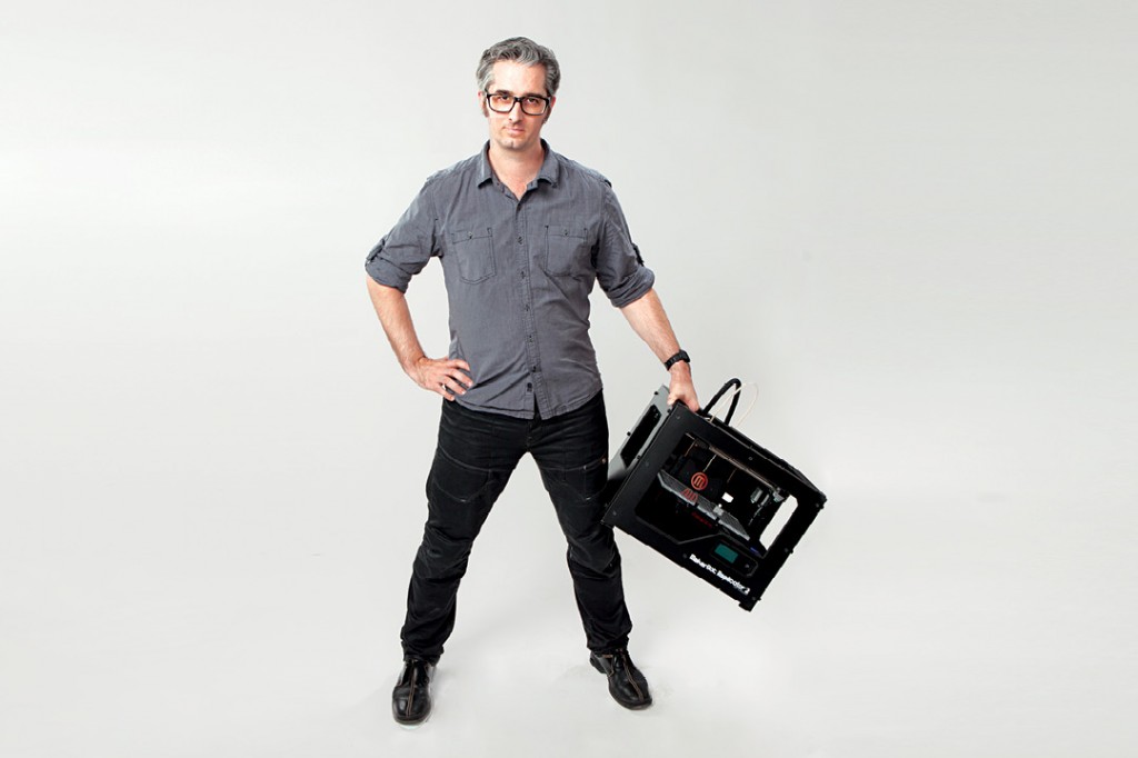 Print the Legend presents a different side of MakerBot co-founder Bre Pettis. Courtesy of MakerBot.