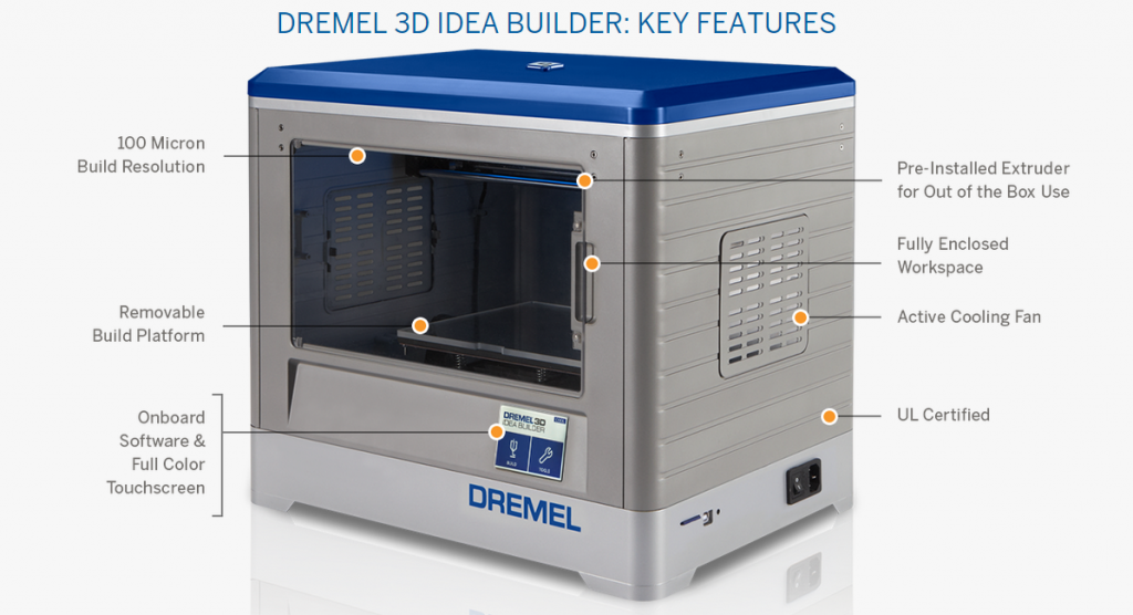 The 3D Idea Builder is Dremel's first foray into the world of 3D printing. Courtesy of Dremel.