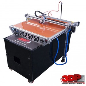 Large-scale 3D printing has arrived with the 3DP1000. Courtesy of 3DP Unlimited.