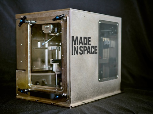 Made In Space's Zero-G 3D printer output the wrench aboard the International Space Station. Image Courtesy of Made In Space