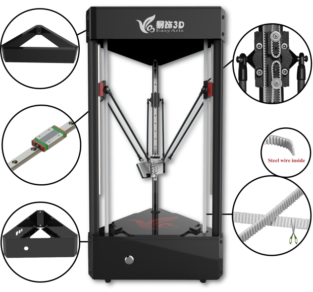 Ares is your 3D printing, laser engraving, 3D scanning, CNC milling tool of choice. Courtesy of EasyArts