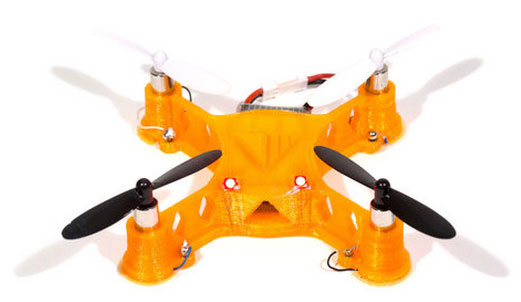 The Voxel8 printer can print electronic devices such as this quadcopter. (Image source: Voxel8)