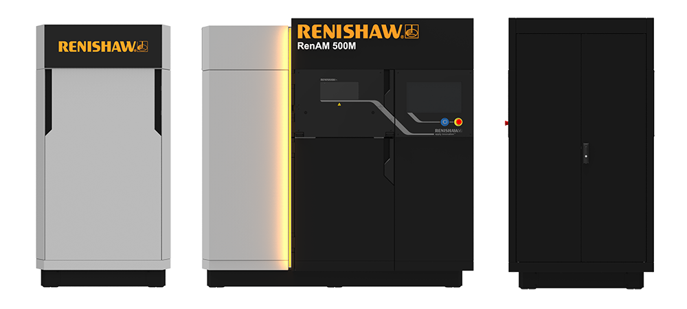 The RenAM 500M is a laser powder bed fusion additive manufacturing system from Renishaw.