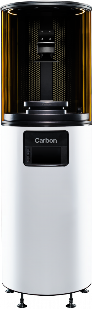 Carbon 3D Printer, using Digital Light Synthesis (DLS) technology powered by the Continuous Liquid Interface Production (CLIP) process. (Image courtesy Carbon)