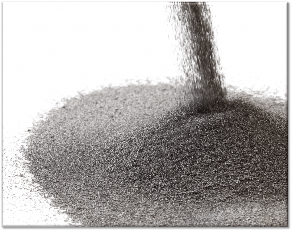 NanoSteel has created the BLDRmetal family of customized steel powders for additive manufacturing. The powders use a combination of conventional steel alloying elements to create a material sufficiently hard to print tooling and rugged components. (Image courtesy of NanoSteel.)