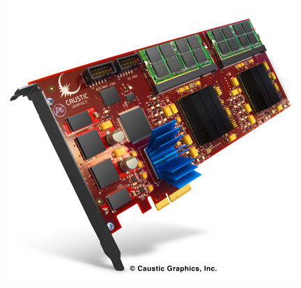 The raytracing card from Caustic Graphics.