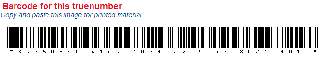 20090818fig2 All truenumbers (as items in Numberspace are called) are HTMl-tagged and barcoded, making it possible to transfer them with their metadata and histories intact.