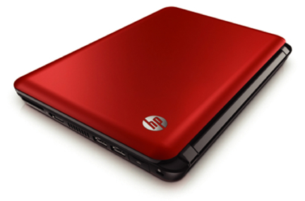 HP Mini 210 in Sonoma red