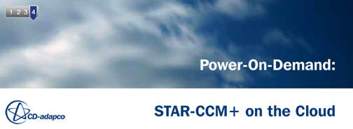 20100407starccm CD-adapco introduces new licensing model to make STAR-CCM+ cloud-ready.