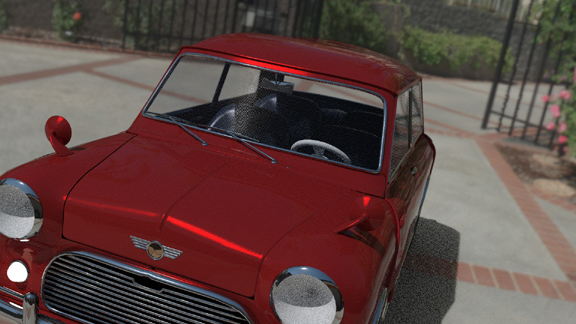 20100711shot2 A rendered minicooper created in Bunkspeed SHOT (car model by Gilles Tran, http://www.oyonale.com).