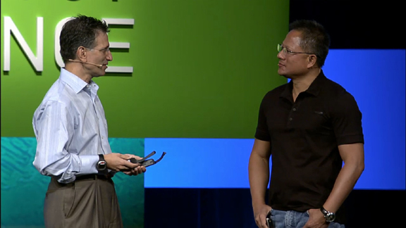 Michael Black, a heart surgeon from California Pacific Medical Center, joined NVIDIA CEO Jen-Hsun Huang on stage at GPU Technology Conference.