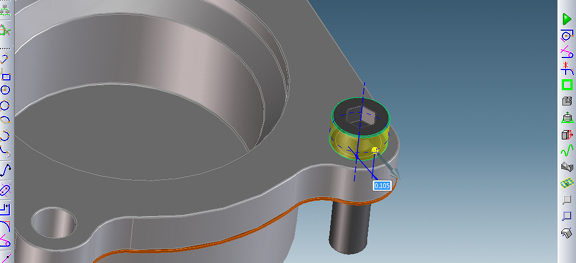 CoCreate modeling sessions make little distinction between part and assembly modeling. You may edit multiple parts belonging to an assembly in the same session; you may slo work on two separate parts in the same modeling session.