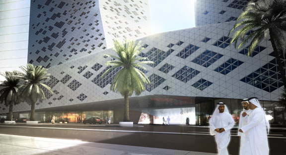 20101020BIfig2 Crystal Towers by Henning Larsen Architects, one of the Be Inspired award finalists.