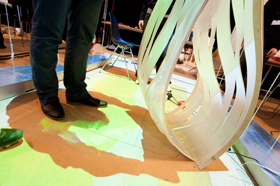 The design of the Reflecting Environments workshop cluster, which explores work with the occupancy and behavioural data in a given space using the SG workshop space as a testbed. 