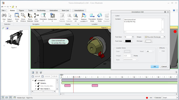 20110613PPLCreoIllustrate Creo Illustrate, for creating interactive instruction manuals and 3D tech pubs (a spawn of Arbortext)