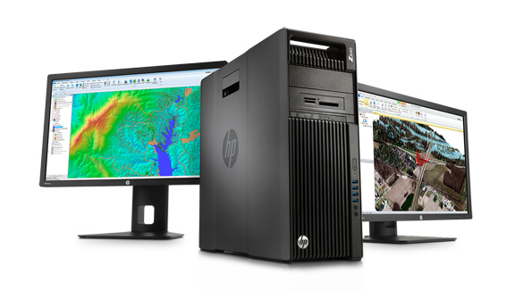 The new HP Z640 workstation, powered by Intel Xeon E5-1600 V4 processors with Intel Turboboost technology (image courtesy of HP). 