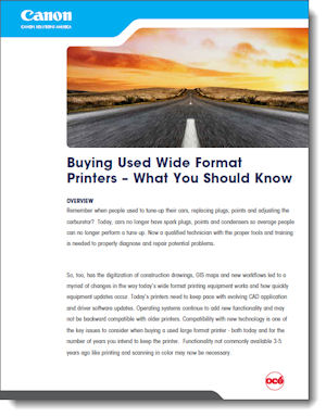 Buying Used Wide Format Printers – What You Should Know
