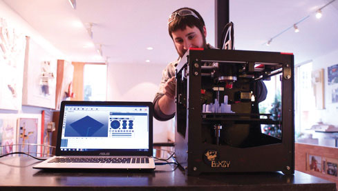 Aimed at the maker market, Boxzy combines a 3D printer, CNC mill, and laser engraver, according to its Kickstarter fundraising page where it has surpassed its $50,000 fundraising goal by almost $1 million as of press time.