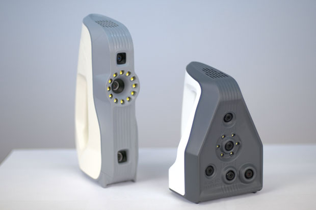 The Eva (left) and Spider (right) scanners from Artec. Image courtesy of Artec 3D. 