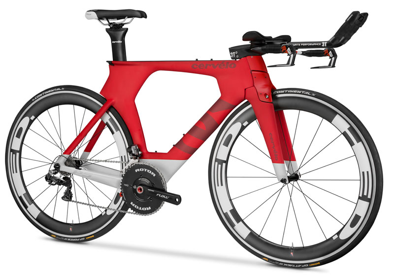 The P5 showcases Cervélo’s  aerodynamic engineering. Image courtesy of Cervélo Cycles.