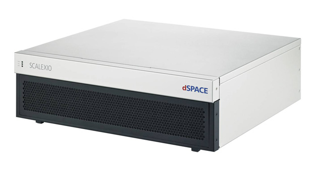 The SCALEXIO Processing Unit is the computing core of a SCALEXIO hardware-in-the-loop (HIL) simulator, connecting the real-time model with the relevant I/O. Image courtesy of dSPACE Inc.