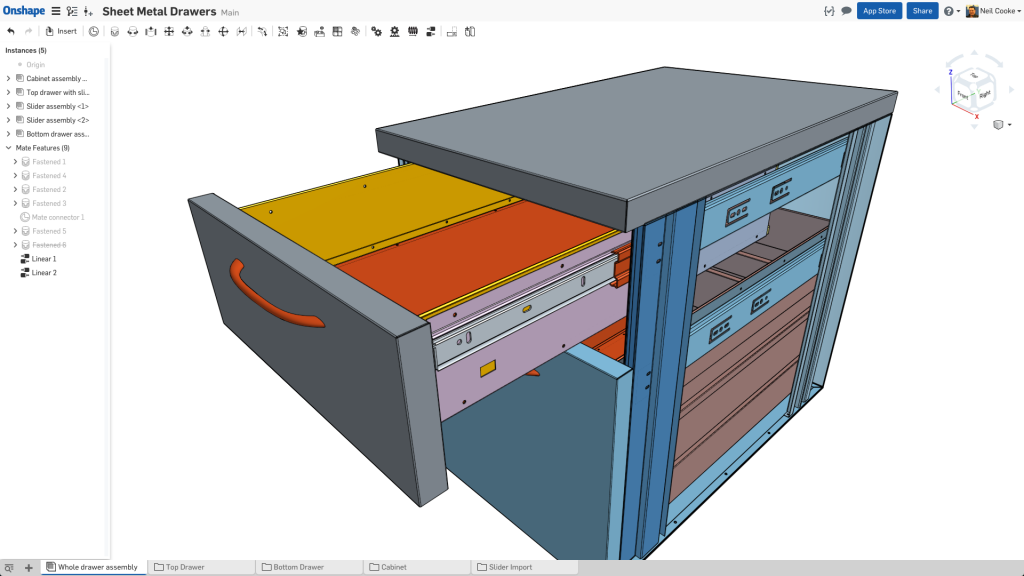 Onshape sheet metal
