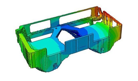 Strength and fatigue analysis accounting for the FDM 3D printing process and specific materials. Image courtesy of Business Wire.