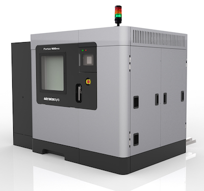 A Stratasys Fortus 900mc production 3D printer. Photo courtesy of Stratasys.