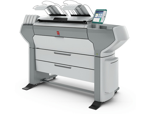 Canon’s Océ ColorWave 500 can print with bond, film, waterfast Tyvek, recycled paper and other media options. Image courtesy of Canon Solutions America. 