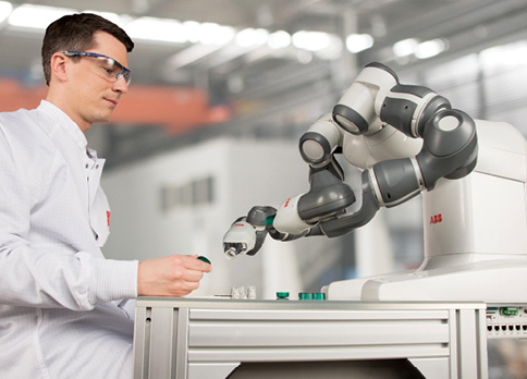 The new generation of collaborative robots—aka cobots —is designed to be lightweight, adaptable and safe for interactive use. Image: ABB