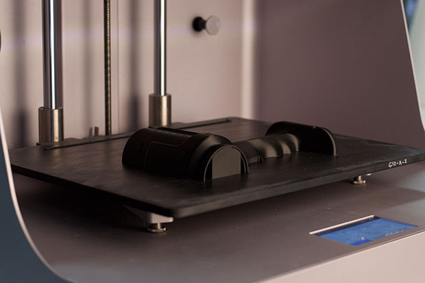 “5 Ways to Increase Bandwidth on Your CNC Mill with a Desktop 3D Printer” examines how 3D printers and engineering-grade materials can handle one-off jobs like making fixtures that take your mill out of revenue generating production. Image courtesy of Markforged Inc.