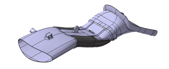 CAD file of the front air inlet.