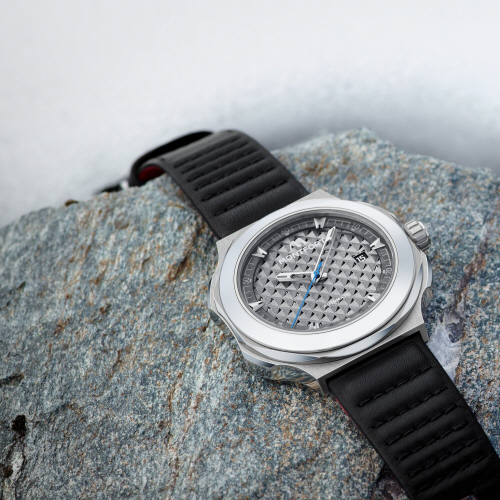 Luxury watchmaker Montfort used Digital Metal's binder jetting technology to 3D print watch dials with a design and finish resembling the crystalline structures of rocks found in the Swiss Alps. Montfort watch image courtesy of Digital Metal.