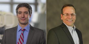 2018 AMUG Conference keynote presenters Dr. Ing. Dominik Rietzel (left) and Todd Grimm.