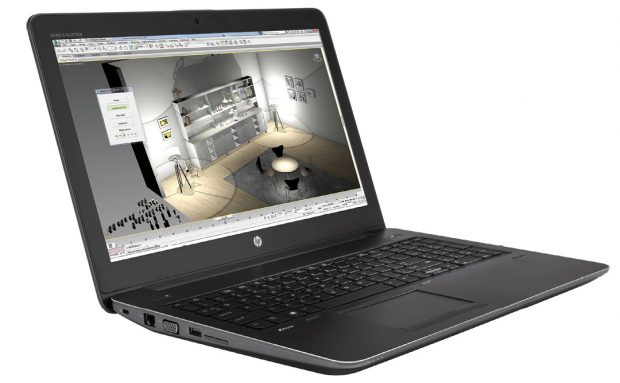 The HP ZBook 15 G4 is a stylish and powerful 15.6-in. mobile workstation. Image courtesy of HP.