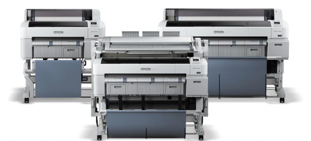 SureColor T-Series family of large-format printers. Image courtesy of Epson.