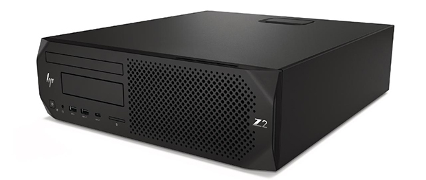 The HP Z2 Small Form Factor (SFF) G4 workstation is said to offer more processing power than its predecessor and flexible I/O options. Image courtesy of HP.