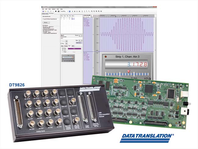 Data Translation Announces High Density Simultaneous USB DAQ Module