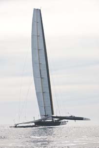 CD-adapco’s STAR-CCM+ Optimizes Sail Properties of the Largest Wing Ever for the BMW ORACLE Racing Team