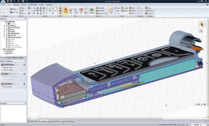 SpaceClaim acts as the nucleus of the conceptual design process, integrating data from electrical engineers, industrial designers, and engineering.