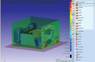 Drop test simulation of a computer using MSC.Software SimXpert Explicit