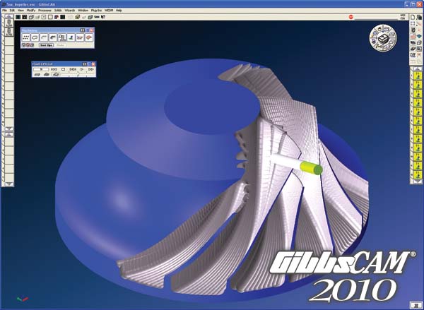 GibbsCAM 2010 Ships with Multiple Enhancements