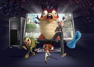 HP Technology Powers 3D Film, &ldquo;Monsters vs. Aliens&rdquo;