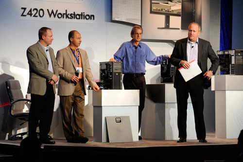 HP Z series workstations unveiled.